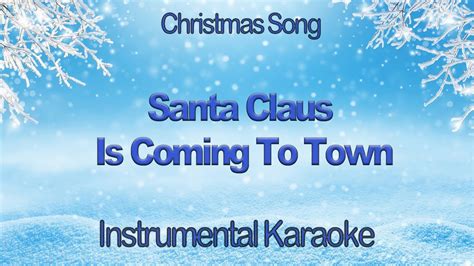 santa claus is coming to town instrumental