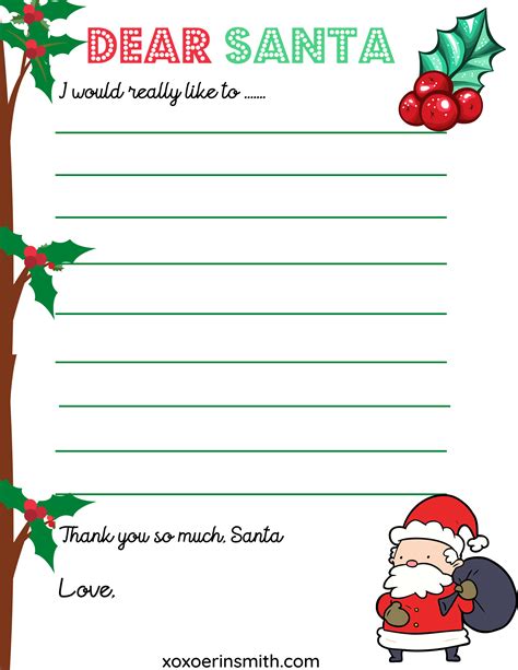 Santa Wish List Letter Samples Word Amp Excel Santa Wish List Letter - Santa Wish List Letter
