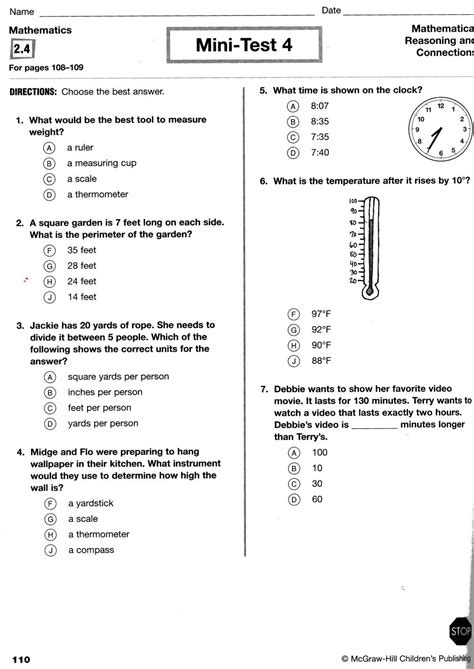 Read Online Santa Clara Quick Math Assessment 