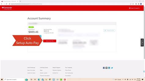 Santander Auto Payoff