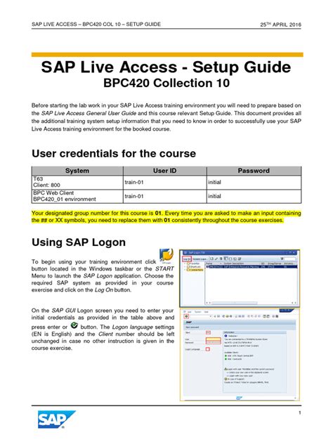 Sap Bpc 420