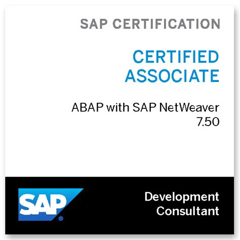Sap Certified Development Associate Abap With Sap