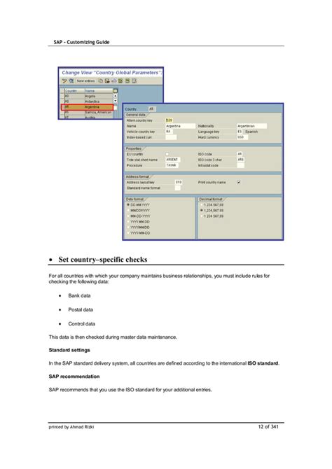 Sap Configuration Guide