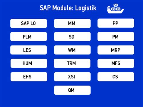 sap logistic module