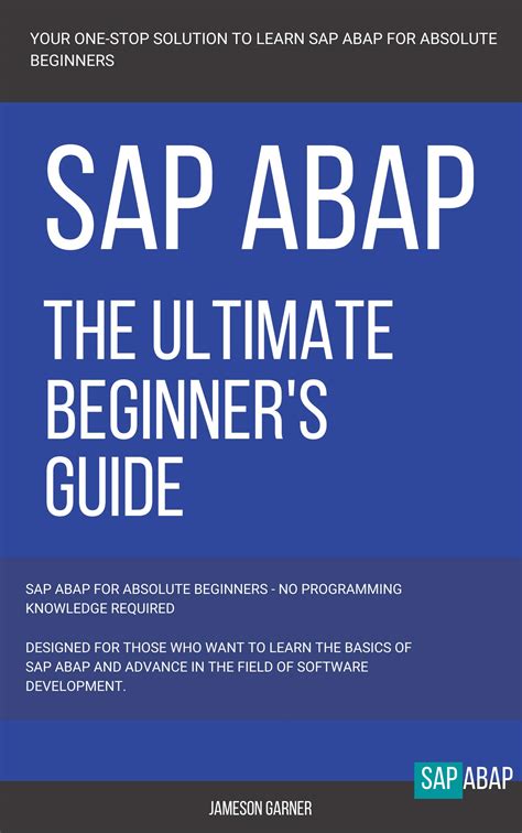 Read Sap Abap Beginners Guide 