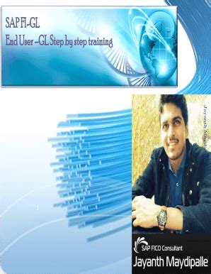 Download Sap Fi Gl End User Gl Step By Step Training Sap Simple Docs 