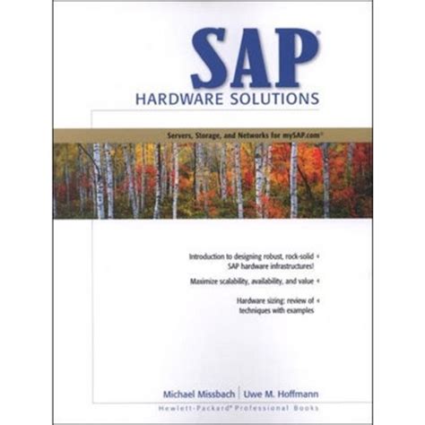 Read Online Sap Hardware Solutions Servers Storage And Networks For Mysapcom 