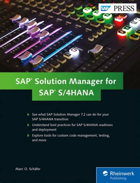 Read Online Sap Solution Manager For Sap S 4Hana Managing Your Digital Business 