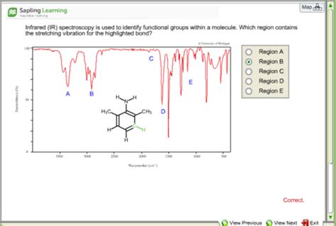 Sapling Learning Organic Chemistry Ch 6 Answers