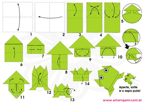 Sapo Em Origami