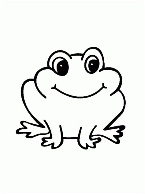 Sapo Para Colorear