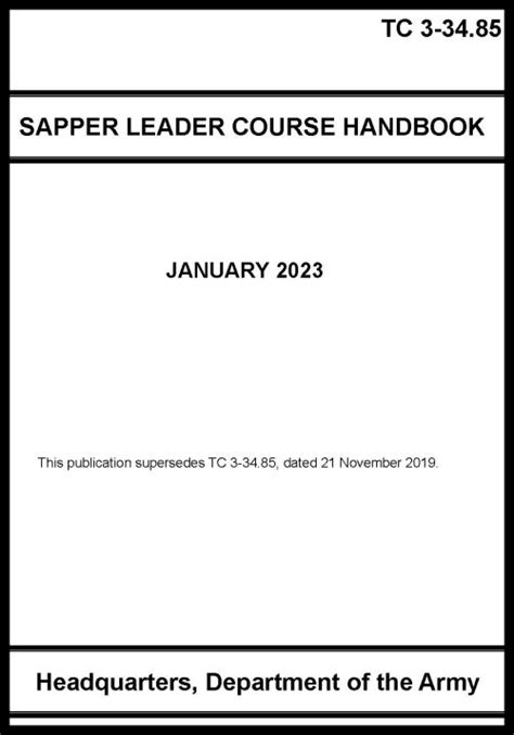 Read Sapper Leader Course Handbook 