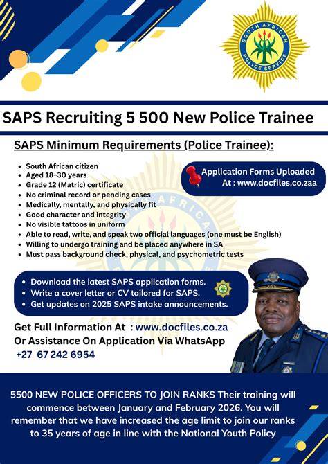 saps 2014 recruitment intake form