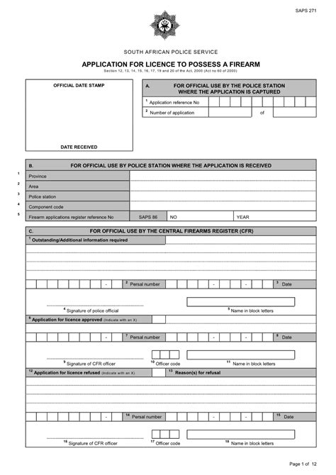 Saps Colleges Appllication Forms
