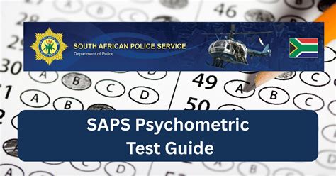 Saps Psychometric Test