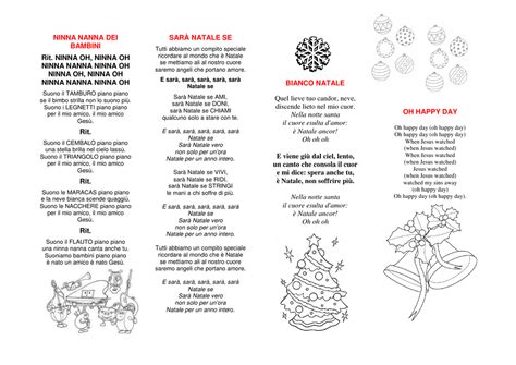 Sarà Natale Se Testo