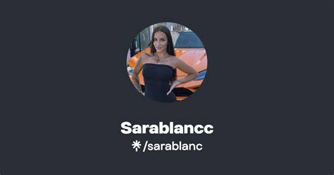 sarablancc nude