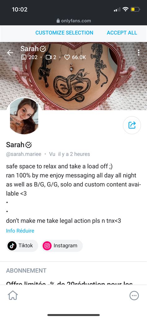 sarah mariee leaked onlyfans