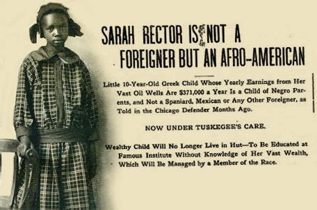 sarah rector biography