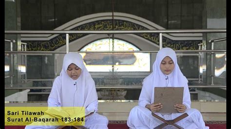 sari tilawah adalah | Takmir Masjid ArRoyyan SMAN 1 Srono Facebook