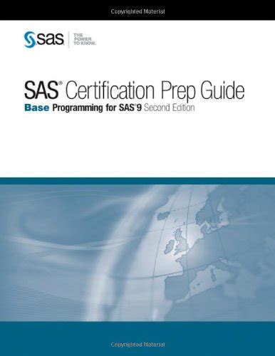 Sas Certification Prep Base Programming For Sas 9
