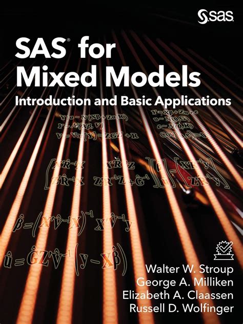 Sas For Mixed Models Introduction And Basic Appli