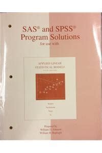 Read Online Sas And Spss Program Solutions For Use 