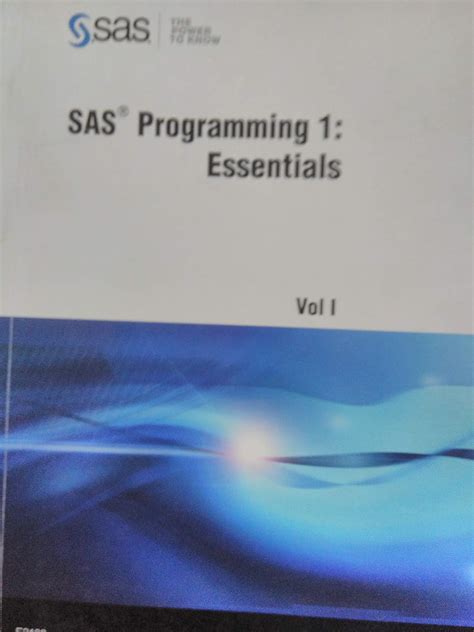 Read Online Sas Programming 1 Essentials Koenig Solutions 