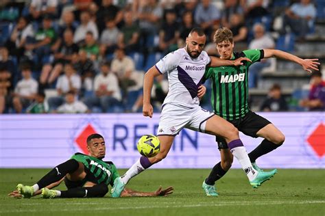 SASSUOLO VS FIORENTINA - Serie A Italia 20212022US Sassuolo vs ACF Fiorentina