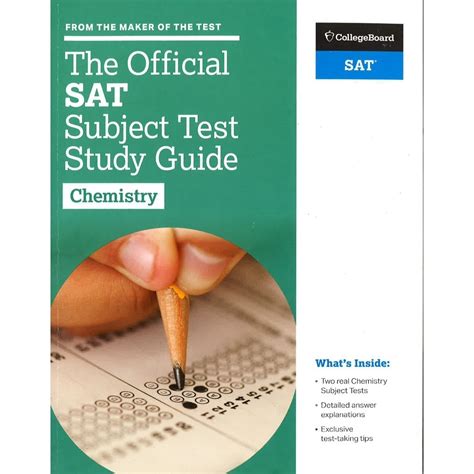 sat chemistry subject test study guide