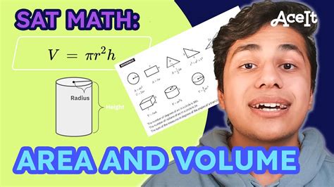 Sat Given Area And Volume Sheet
