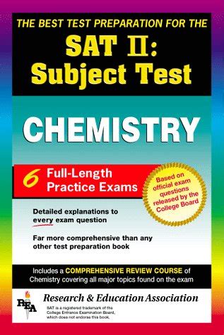 sat ii chemistry