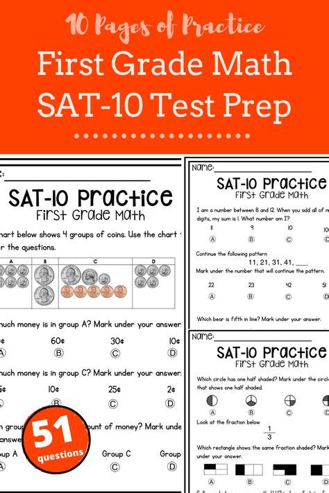 Sat Practice Tools Sat First Grade - Sat First Grade