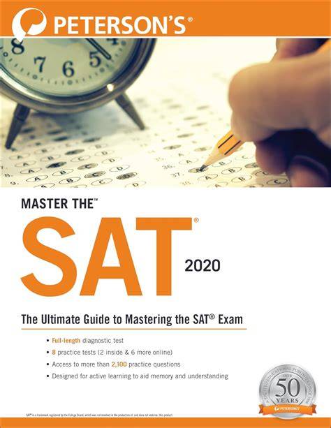 sat prep guide 2020 peterson s sat prep guide