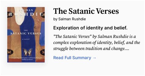 Satanic Verses Plot Summary