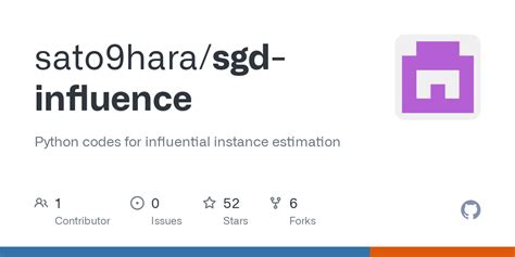 sato9hara/sgd-influence - Github