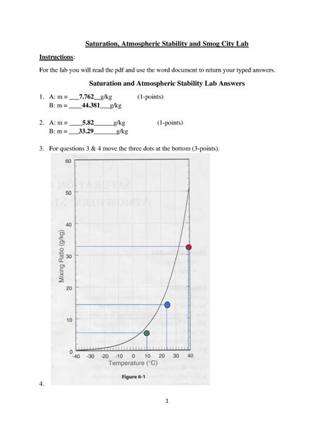 Full Download Saturation And Atmospheric Stability Lab 6 Answers 