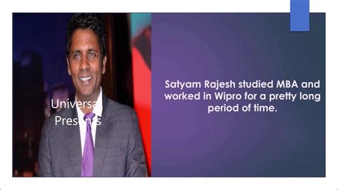 satyam rajesh biography of william