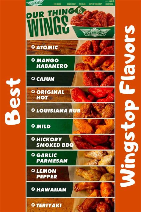 Sauces At Wingstop