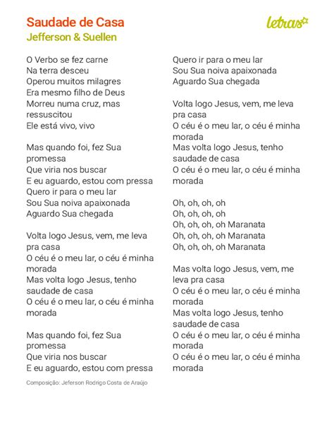 Saudade De Casa