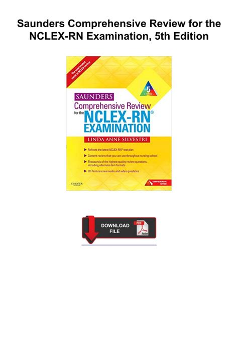 Read Online Saunders Nclex 5Th Edition Pdf 