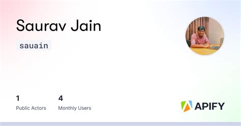 saurav jain biography sample