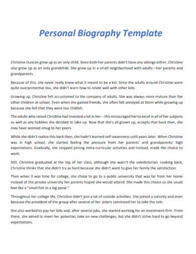 savanne martin biography sample