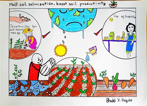 Save Soil Drawing