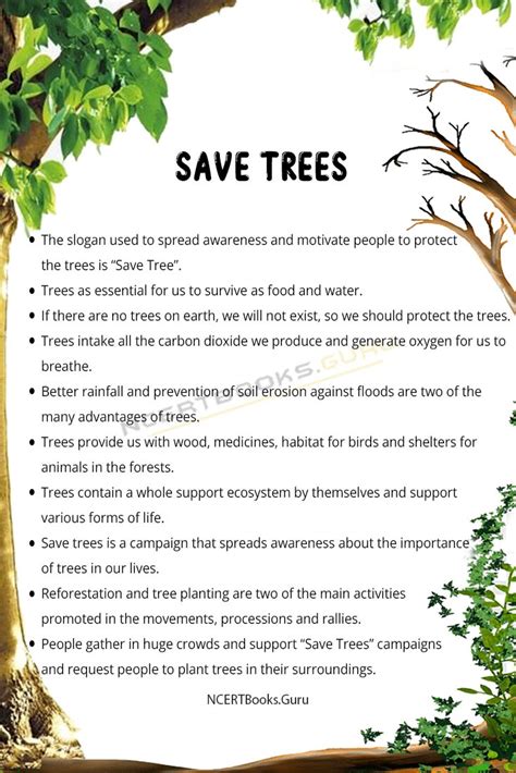 Save Trees Essay