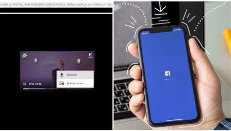 save video facebook di android