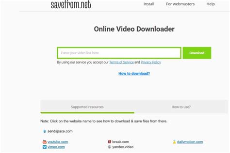 save.from/net | SaveFromnet Download YouTube and TikTok videos in