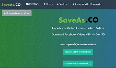 saveas.com fb | 5 Cch ti video trn Facebook v