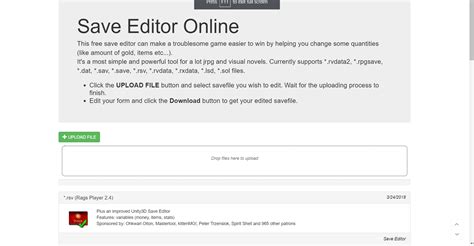 saveeditonline | Save Editor Online Take control of your