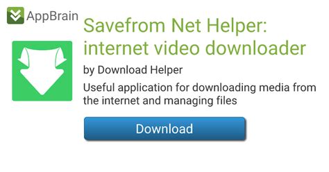 savefrom.net helper | SaveFromnet Helper Tin ch ti video nhc